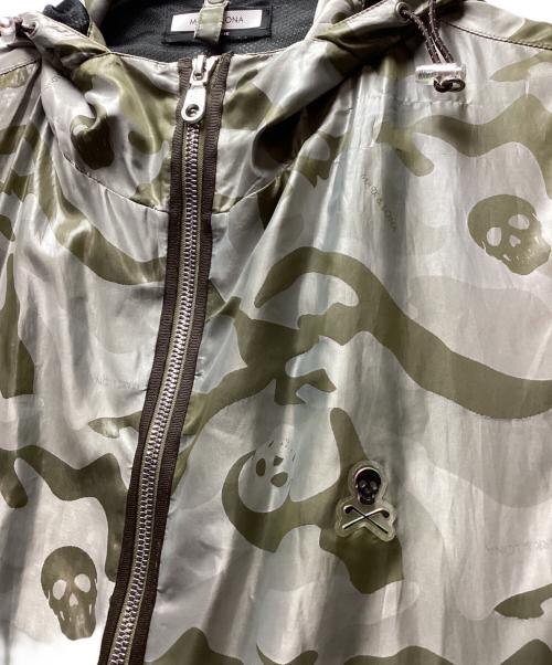 MARK&LONA（マークアンドロナ）MARK&LONA (マークアンドロナ) スカルカモフラナイロンジャケット オリーブ サイズ:50の古着・服飾アイテム