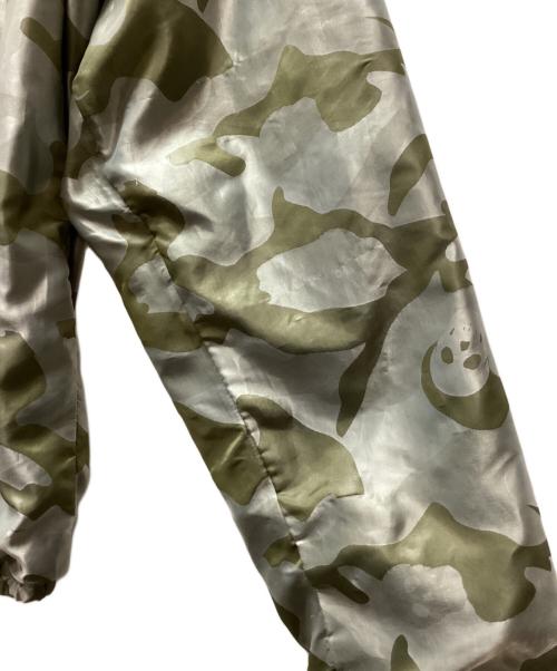 MARK&LONA（マークアンドロナ）MARK&LONA (マークアンドロナ) スカルカモフラナイロンジャケット オリーブ サイズ:50の古着・服飾アイテム
