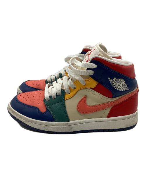 NIKE（ナイキ）NIKE (ナイキ) WMNS AIR JORDAN 1 MID SE マルチカラー サイズ:23の古着・服飾アイテム
