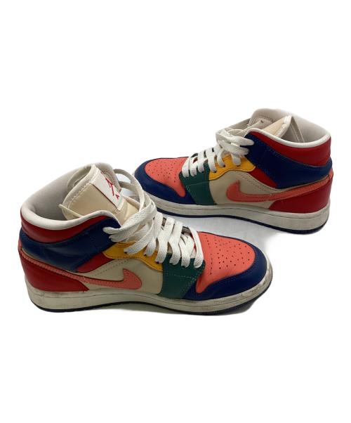 NIKE（ナイキ）NIKE (ナイキ) WMNS AIR JORDAN 1 MID SE マルチカラー サイズ:23の古着・服飾アイテム