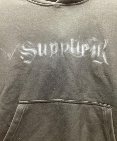 SUPPLIER（サプライヤー）SUPPLIER (サプライヤー) プルオーバーパーカー ブラック サイズ:Lの古着・服飾アイテム