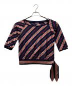 BURBERRY BLUE LABELバーバリーロンドンブルーレーベル）の古着「長袖カットソー」｜ネイビー