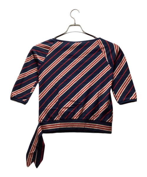 BURBERRY BLUE LABEL（バーバリーロンドンブルーレーベル）BURBERRY BLUE LABEL (バーバリーロンドンブルーレーベル) 長袖カットソー ネイビー サイズ:Mの古着・服飾アイテム