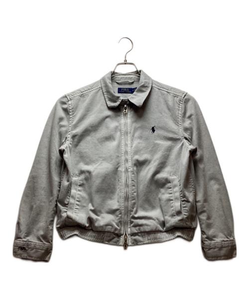 POLO RALPH LAUREN（ポロ・ラルフローレン）POLO RALPH LAUREN (ポロ・ラルフローレン) ジップアップジャケット グレー サイズ:Mの古着・服飾アイテム