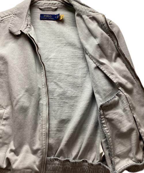 POLO RALPH LAUREN（ポロ・ラルフローレン）POLO RALPH LAUREN (ポロ・ラルフローレン) ジップアップジャケット グレー サイズ:Mの古着・服飾アイテム