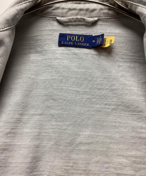 POLO RALPH LAUREN（ポロ・ラルフローレン）POLO RALPH LAUREN (ポロ・ラルフローレン) ジップアップジャケット グレー サイズ:Mの古着・服飾アイテム