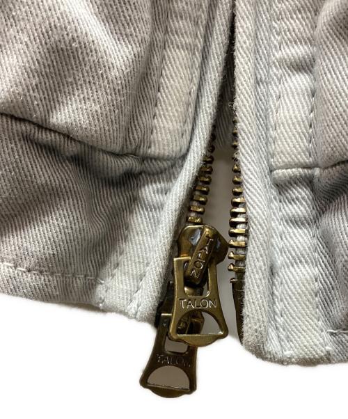 POLO RALPH LAUREN（ポロ・ラルフローレン）POLO RALPH LAUREN (ポロ・ラルフローレン) ジップアップジャケット グレー サイズ:Mの古着・服飾アイテム