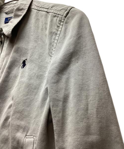 POLO RALPH LAUREN（ポロ・ラルフローレン）POLO RALPH LAUREN (ポロ・ラルフローレン) ジップアップジャケット グレー サイズ:Mの古着・服飾アイテム