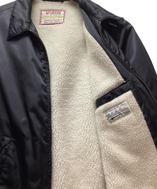 McGREGOR（マクレガー）McGREGOR (マクレガー) WACKO MARIA (ワコマリア) ナイロンボアジャケット ブラック サイズ:Mの古着・服飾アイテム