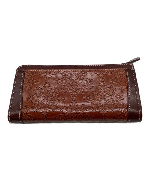 DAKOTA（ダコタ）DAKOTA (ダコタ) L字ファスナー長財布 ブラウンの古着・服飾アイテム