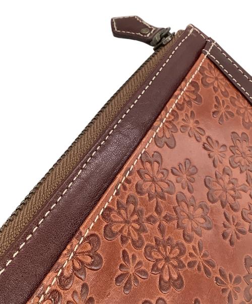 DAKOTA（ダコタ）DAKOTA (ダコタ) L字ファスナー長財布 ブラウンの古着・服飾アイテム