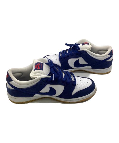 NIKE SB（ナイキエスビー）NIKE SB (ナイキエスビー) スニーカー ホワイト×ブルー サイズ:26.5の古着・服飾アイテム