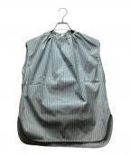 DES PRESデ プレ）の古着「ノースリーブブラウス」｜スカイブルー