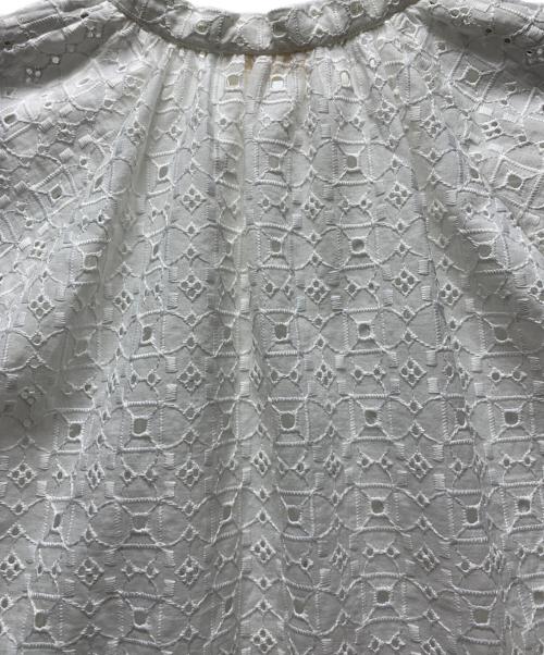 BALLSEY（ボールジィ）BALLSEY (ボールジィ) 半袖ブラウス ホワイト サイズ:36の古着・服飾アイテム