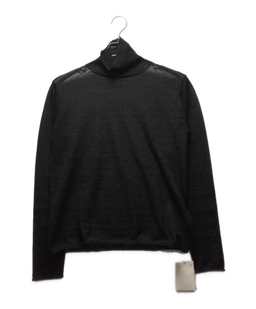 UNITED ARROWS（ユナイテッドアローズ）UNITED ARROWS (ユナイテッドアローズ) 薄手ニット ブラック サイズ:Freeの古着・服飾アイテム