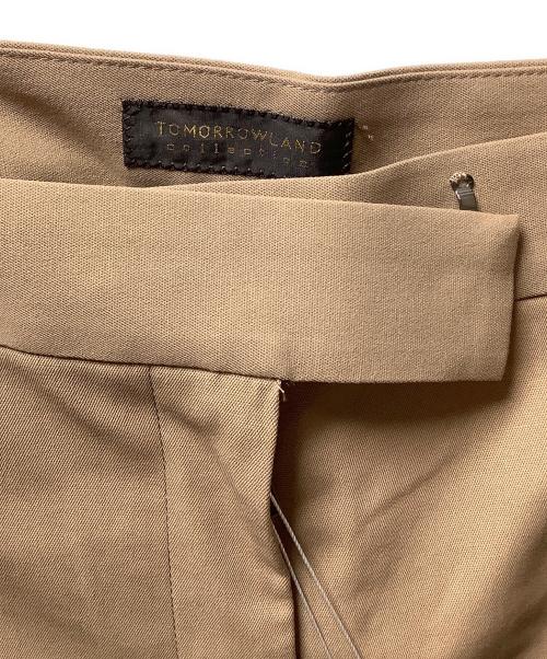 TOMORROW LAND（トゥモローランド）TOMORROW LAND (トゥモローランド) ワイドパンツ ブラウン サイズ:34の古着・服飾アイテム