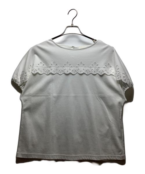 BALLSEY（ボールジィ）BALLSEY (ボールジィ) 半袖カットソー ホワイト サイズ:Sの古着・服飾アイテム