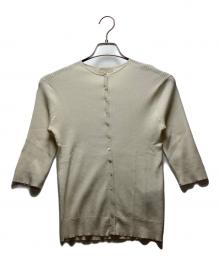 BALLSEY（ボールジィ）の古着「薄手カーディガン」｜アイボリー