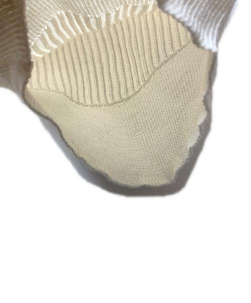 BALLSEY（ボールジィ）BALLSEY (ボールジィ) 薄手カーディガン アイボリー サイズ:Sの古着・服飾アイテム