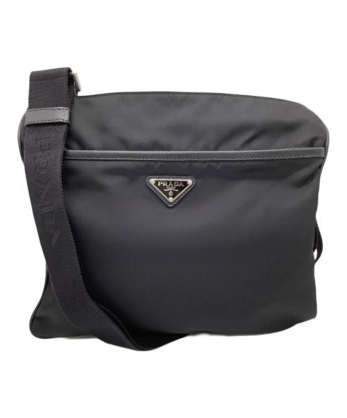 PRADA（プラダ）PRADA (プラダ) ショルダーバッグ ブラックの古着・服飾アイテム