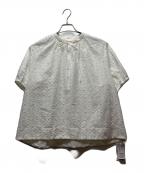 BALLSEYボールジィ）の古着「半袖ブラウス」｜ホワイト