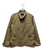 BURBERRY LONDONバーバリーロンドン）の古着「スタンドカラージャケット」｜ベージュ