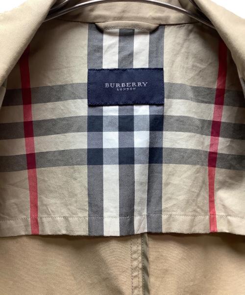BURBERRY LONDON（バーバリーロンドン）BURBERRY LONDON (バーバリーロンドン) スタンドカラージャケット ベージュ サイズ:Lの古着・服飾アイテム