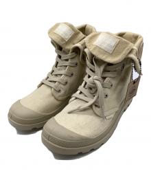 PALLADIUM（パラディウム）の古着「ハイカットスニーカー」｜ベージュ