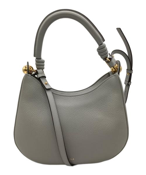 FURLA（フルラ）FURLA (フルラ) 2WAYバッグ グレーの古着・服飾アイテム