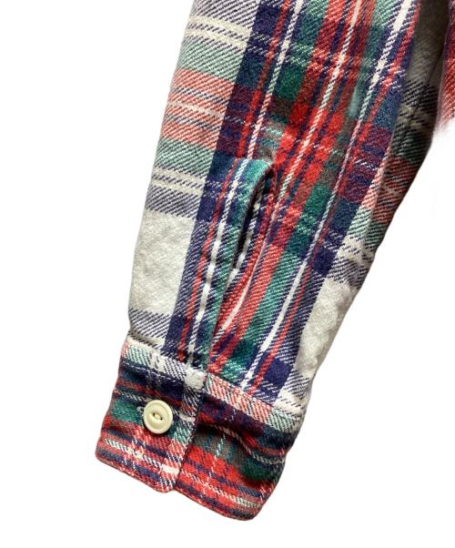 HOUSTON（ヒューストン）HOUSTON (ヒューストン) ネルシャツ マルチカラー サイズ:Mの古着・服飾アイテム