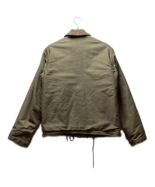 BUZZ RICKSON'S（バズリクソンズ）BUZZ RICKSON'S (バズリクソンズ) デッキジャケット カーキ サイズ:Lの古着・服飾アイテム