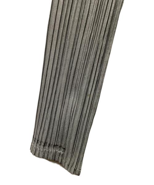 PLEATS PLEASE（プリーツプリーズ）PLEATS PLEASE (プリーツプリーズ) 長袖ブラウス グレー サイズ:3の古着・服飾アイテム