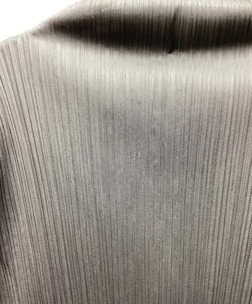 PLEATS PLEASE（プリーツプリーズ）PLEATS PLEASE (プリーツプリーズ) 長袖ブラウス グレー サイズ:3の古着・服飾アイテム