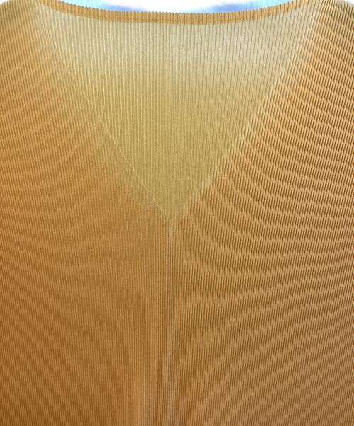 PLEATS PLEASE（プリーツプリーズ）PLEATS PLEASE (プリーツプリーズ) 半袖ブラウス オレンジ サイズ:3の古着・服飾アイテム