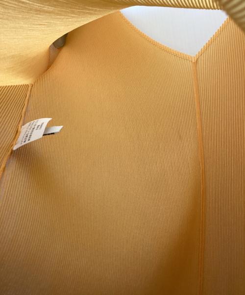 PLEATS PLEASE（プリーツプリーズ）PLEATS PLEASE (プリーツプリーズ) 半袖ブラウス オレンジ サイズ:3の古着・服飾アイテム