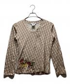 Christian Diorクリスチャン ディオール）の古着「長袖カットソー」｜ベージュ