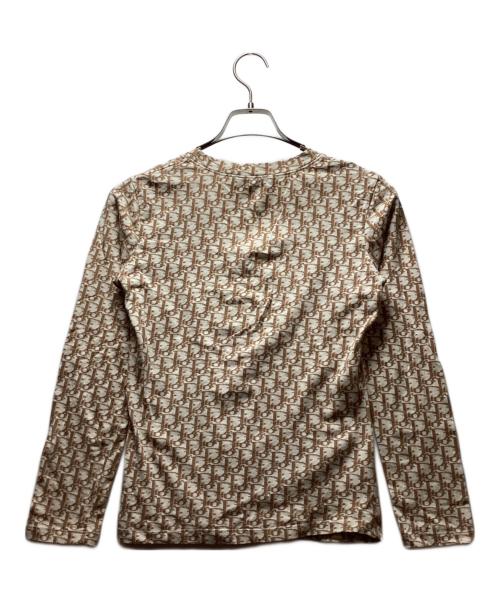 Christian Dior（クリスチャン ディオール）Christian Dior (クリスチャン ディオール) 長袖カットソー ベージュ サイズ:8の古着・服飾アイテム