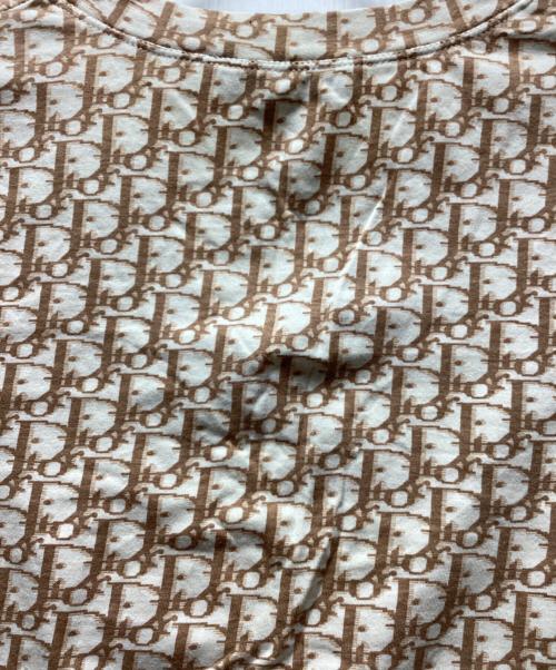 Christian Dior（クリスチャン ディオール）Christian Dior (クリスチャン ディオール) 長袖カットソー ベージュ サイズ:8の古着・服飾アイテム