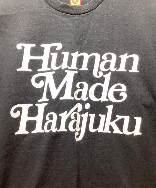 HUMAN MADE（ヒューマンメイド）HUMAN MADE (ヒューマンメイド) 半袖カットソー ブラック サイズ:XLの古着・服飾アイテム