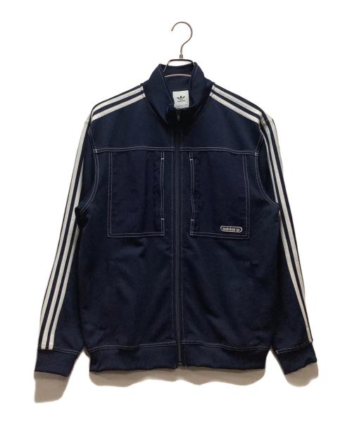 adidas（アディダス）adidas (アディダス) ジャケット ネイビー サイズ:XOの古着・服飾アイテム
