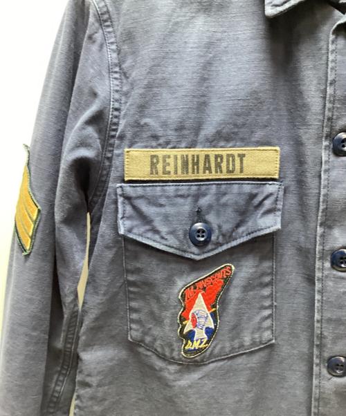 MARKA（マーカ）MARKA (マーカ) ミリタリーシャツ ネイビー サイズ:SIZE3の古着・服飾アイテム