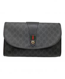 GUCCI（グッチ）の古着「クラッチバッグ」｜ブラック