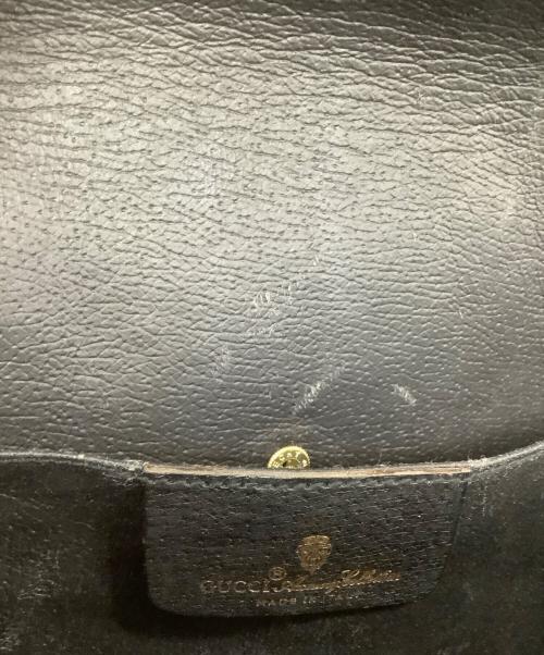 GUCCI（グッチ）GUCCI (グッチ) クラッチバッグ ブラックの古着・服飾アイテム