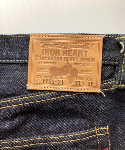 IRON HEART（アイアンハート）IRON HEART (アイアンハート) デニムパンツ インディゴ サイズ:36の古着・服飾アイテム