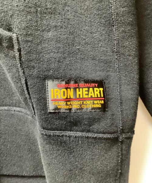 IRON HEART（アイアンハート）IRON HEART (アイアンハート) パーカー ブラック サイズ:XLの古着・服飾アイテム
