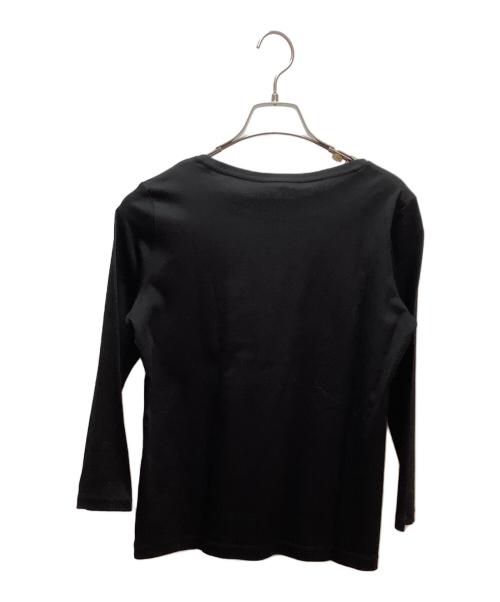 theory luxe（セオリーリュクス）theory luxe (セオリーリュクス) 長袖カットソー ブラック サイズ:38の古着・服飾アイテム