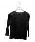 theory luxe (セオリーリュクス) 長袖カットソー ブラック サイズ:38：7000円