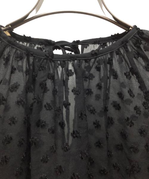 BALLSEY（ボールジィ）BALLSEY (ボールジィ) 長袖ブラウス ブラック サイズ:36の古着・服飾アイテム