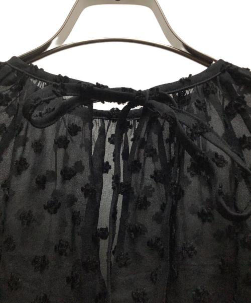 BALLSEY（ボールジィ）BALLSEY (ボールジィ) 長袖ブラウス ブラック サイズ:36の古着・服飾アイテム