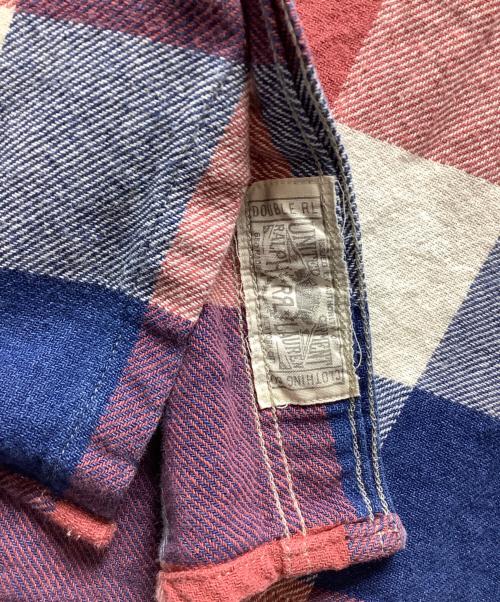 RRL（ダブルアールエル）RRL (ダブルアールエル) ネルシャツ レッド サイズ:Sの古着・服飾アイテム